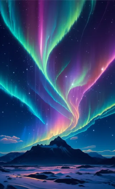 Illustration auroras - Image 2