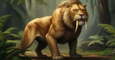 Illustration sabertooth - Image 1