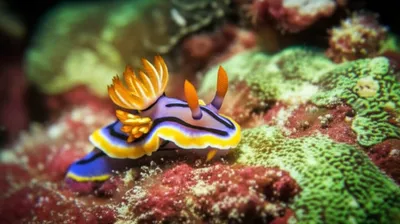 Illustration nudibranch - Image 1