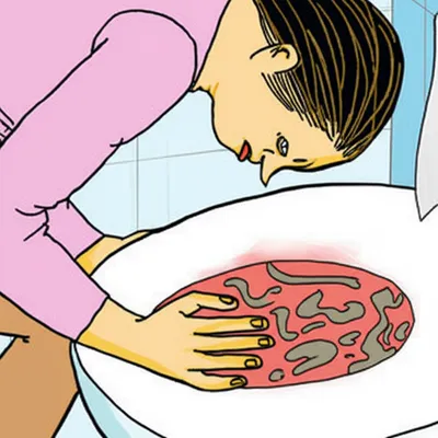 Illustration vomit - Image 1