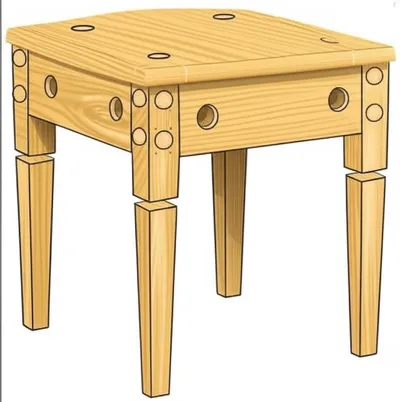 Illustration dowel - Image 1