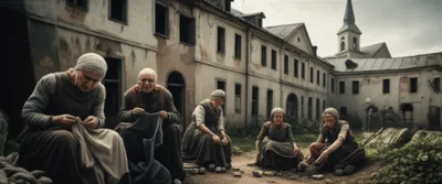 Illustration workhouses - Image 1