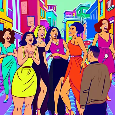 Illustration bitches - Image 1