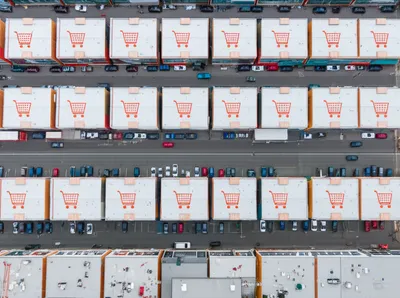 Illustration supermarkets - Image 1