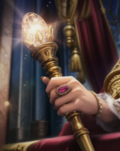 Illustration scepter - Image 1