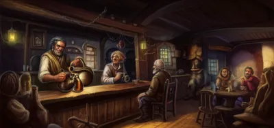 Illustration grogshop - Image 1