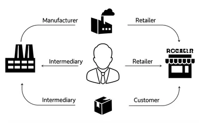 Illustration middleman - Image 1