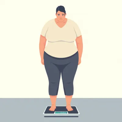 Illustration overweight - Image 1