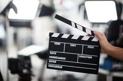 Illustration clapperboard