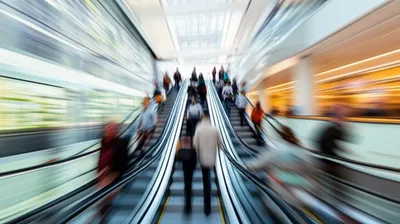 Illustration escalators - Image 1