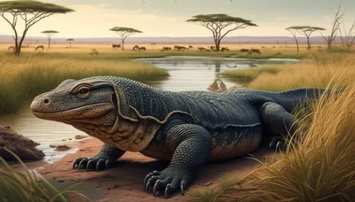 Illustration iguana - Image 1