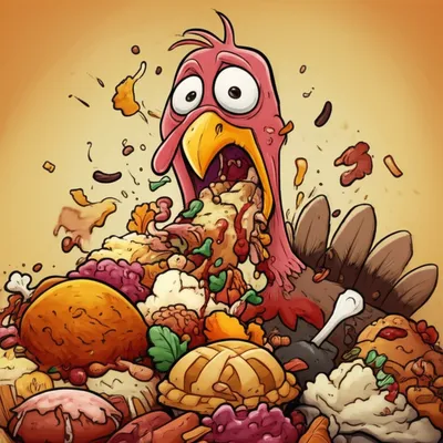 Illustration gobble - Image 1