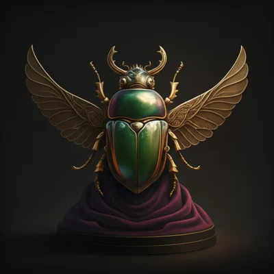 Illustration scarab - Image 1