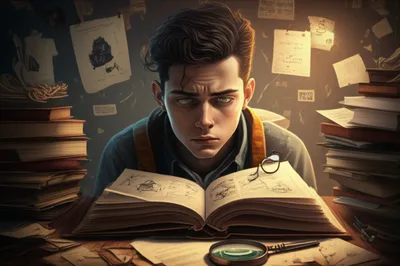 Illustration stud - Image 1