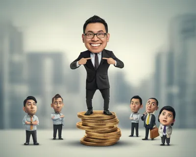 Illustration boasting - Image 1