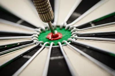 Illustration pinpointing