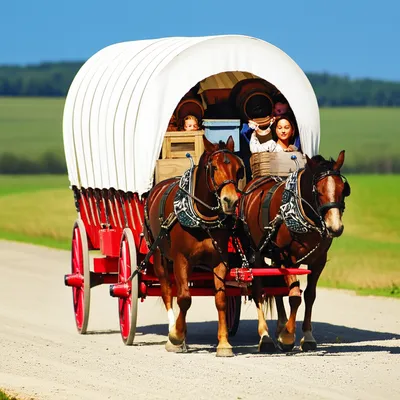 Illustration wagons - Image 1