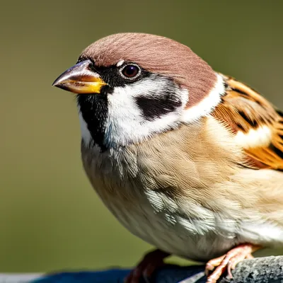 Illustration sparrows