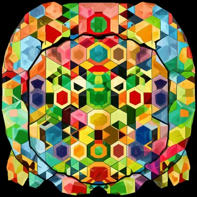 Illustration tesselating - Image 1
