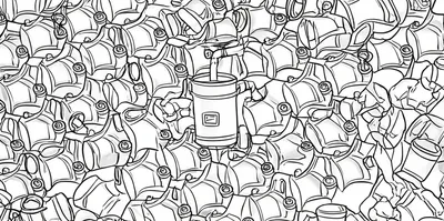 Illustration buckets - Image 1