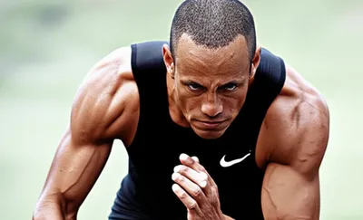 Illustration sportsman - Image 1