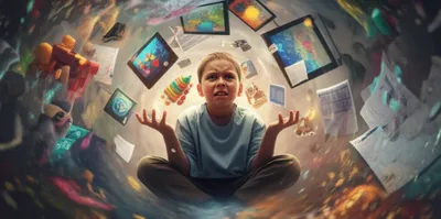 Illustration hyperactive - Image 1