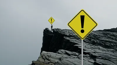 Illustration cautioning