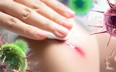 Illustration antiseptics