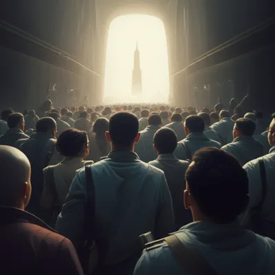 Illustration crowd - Image 1