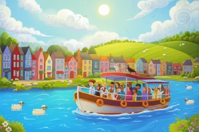 Illustration ferried - Image 1