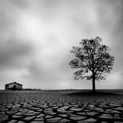 Illustration destitute