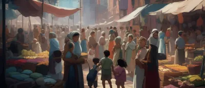 Illustration crowd - Image 1