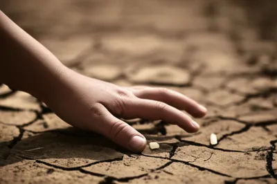 Illustration famine - Image 1