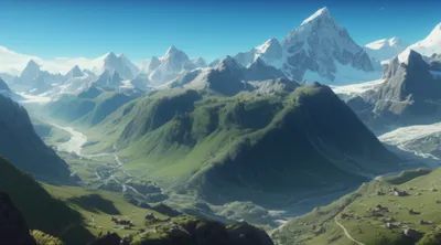 Illustration highland