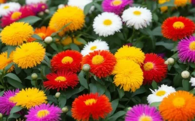 Illustration chrysanthemums