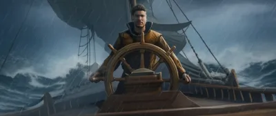 Illustration helmsman - Image 1
