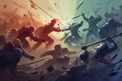 Illustration fights - Image 1