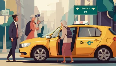 Illustration taxis - Image 1