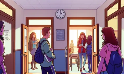 Illustration weekdays