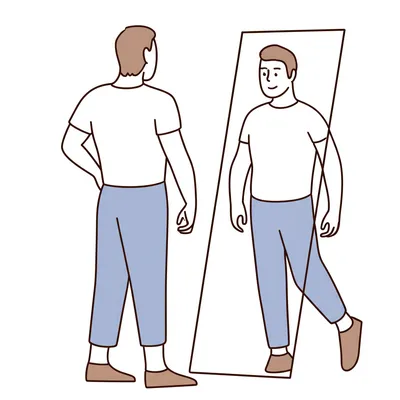 Illustration himself