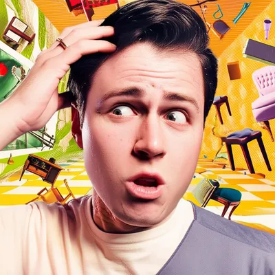 Illustration befuddled - Image 1