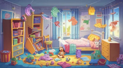 Illustration messiest