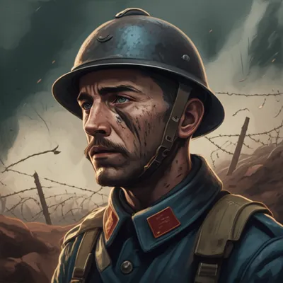 Illustration poilus - Image 1