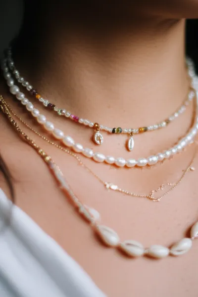 Illustration necklaces