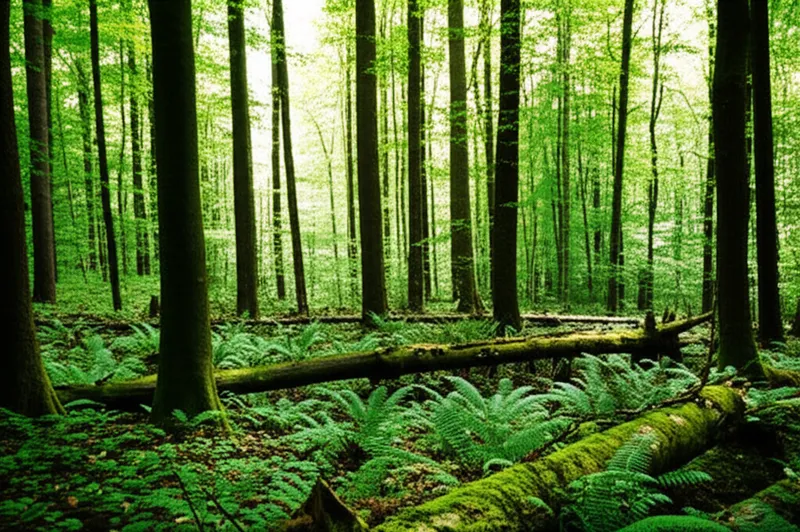 Illustration visuelle du mot « forests » - Forêts