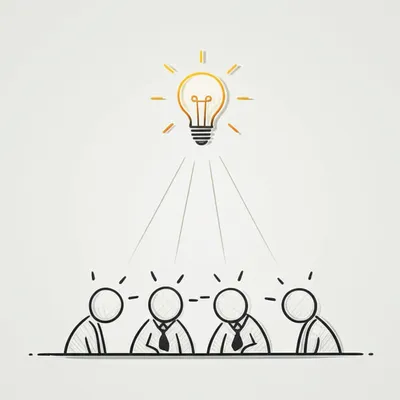 Illustration brainstorming