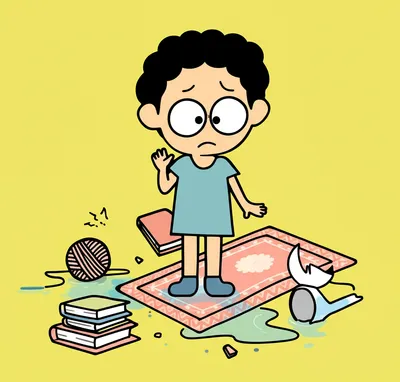 Illustration clumsy - Image 1