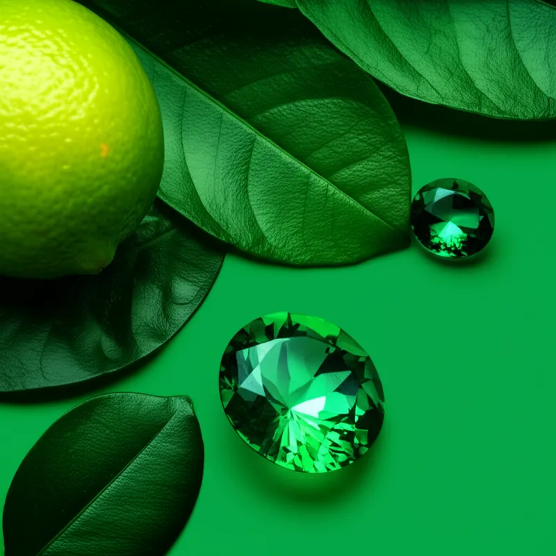 Ilustración visual de la palabra "green" - Verde