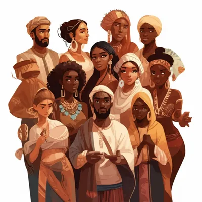 Illustration ethnics - Image 1