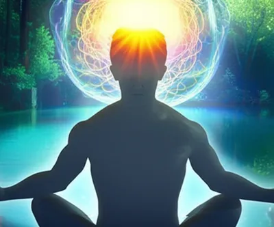 Illustration meditate